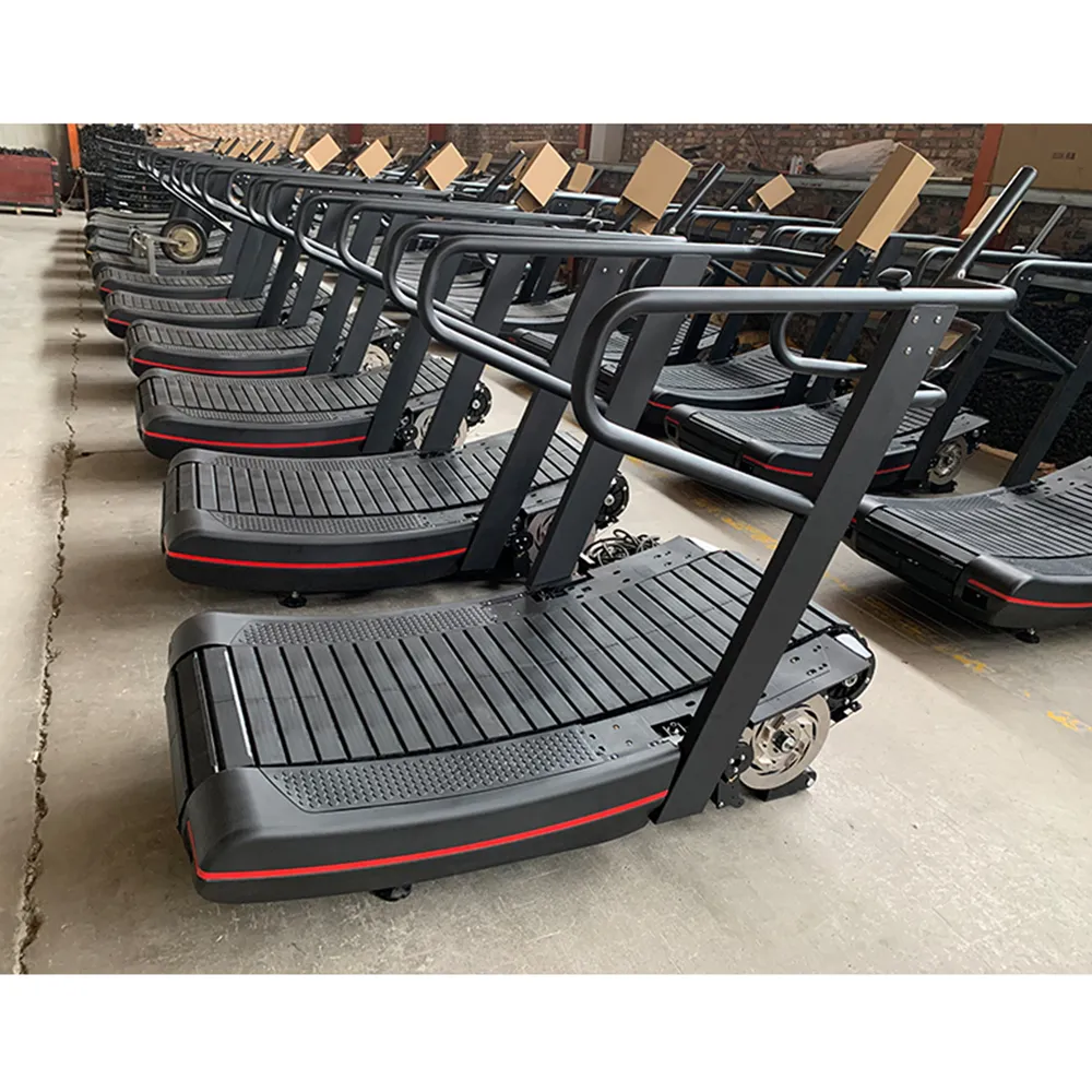 TX151 Aluminum-Belt Non-Motorized Curved Treadmill