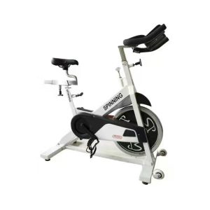 TX308 Commercial Spin Bike — 18 kg Flywheel White