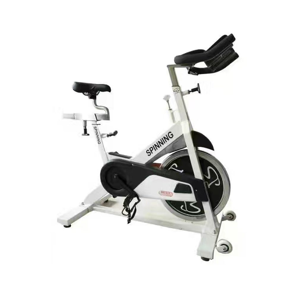 TX308 Commercial Spin Bike — 18 kg Flywheel White