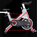 TX320 Stainless Friction Spin Bike (16 kg Flywheel) view 2